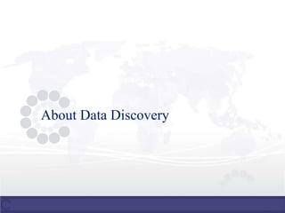 About Data Discovery
 
