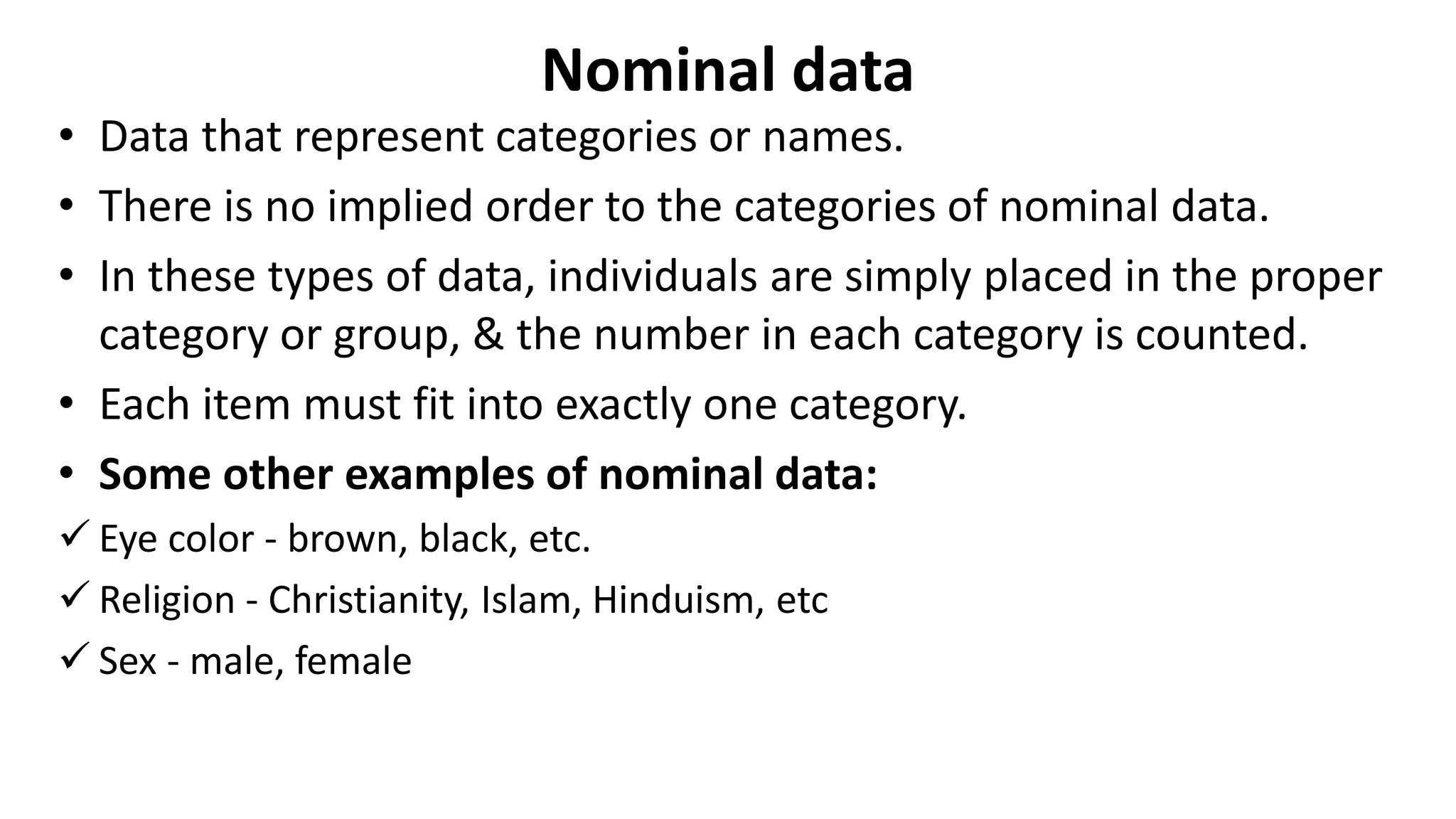 Data, Distribution Introduction and Types - Biostatistics - Ravinandan ...