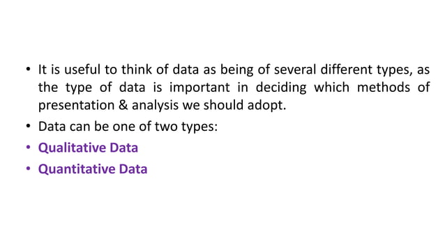 Data, Distribution Introduction and Types - Biostatistics - Ravinandan ...
