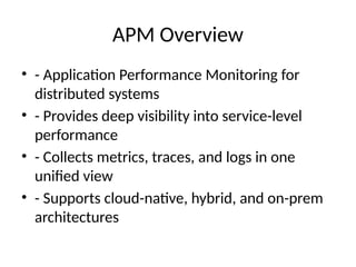 Datadog_APM_Technical_Deep_Dive presentation | PPTX