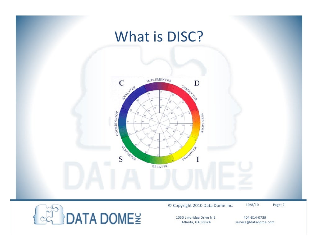 Introduction to DISC Data Dome