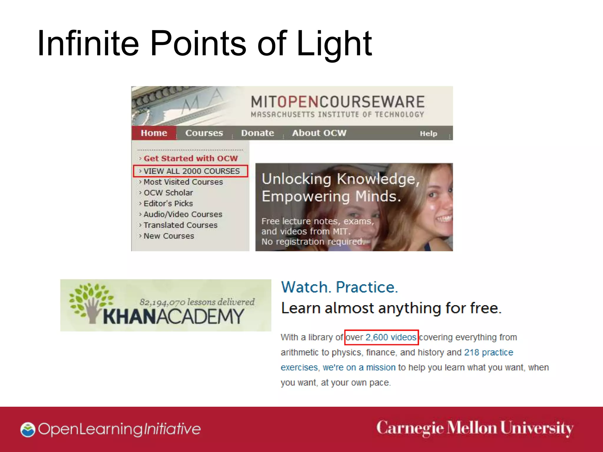 Infinite Points of Light
 