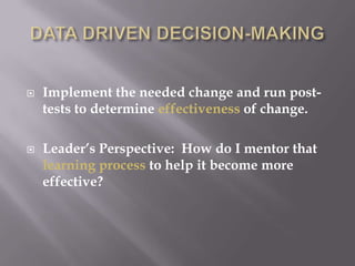Data Driven Decision Making Presentation | PPTX