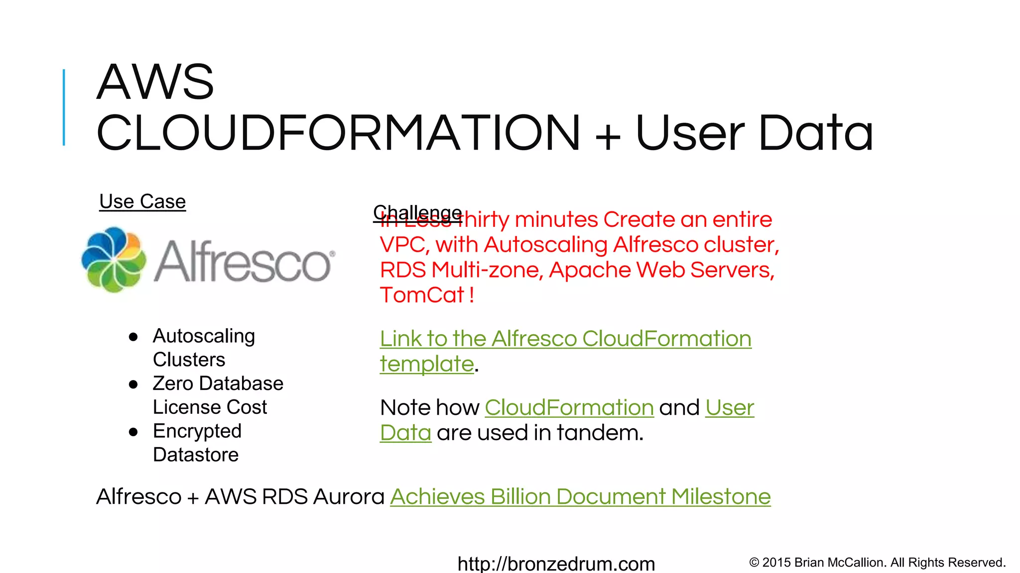 © 2015 Brian McCallion. All Rights Reserved.http://bronzedrum.com
OODA IN ACTION
DHS (and yes, Netflix) Runs Chaos Monkey in Production
→ Accelerates optimization of processes by turning the wheel faster
Blue Green Deployment Model
→ Continuously test infrastructure as code v Production
→ Each deployment tests if our error and other metrics are the right KPIs
→ Our understanding improves; our system gets smarter, tighter, faster,
better
 