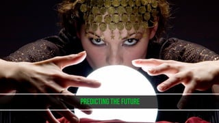 Predicting the future
@jbaruch www.jfrog.com/shownotes #codemash #datadrivendevops
 