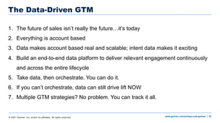 The DataDriven GotoMarket PPT