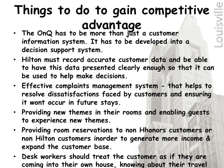 Case study about hospitality management picture