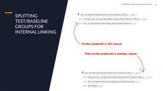 Data Driven Internal Linking With Botify | PPTX