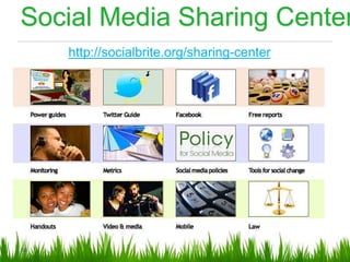50
Social Media Sharing Center
http://socialbrite.org/sharing-center
 