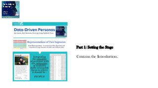 Part 1: Setting the Stage
Contains the Introduction.
 