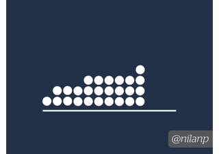 If promoters >
detractors we WILL
grow
@nilanp
 