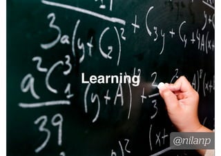 Our biggest challenge ?
How to incentivise
learning and failing
 