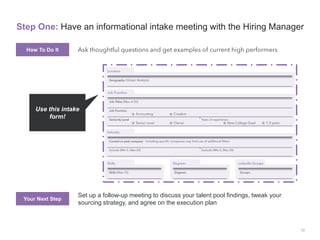 Data driven recruiting presentation - LinkedIn | PDF