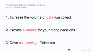 Data driven recruitment | PPTX