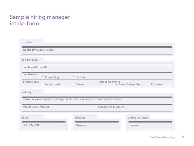 data driven recruitment playbook right to represent form