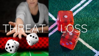 Threat vs Loss
THREAT LOSS
 