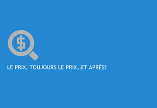 © 19
LE PRIX, TOUJOURS LE PRIX…ET APRÈS?
 