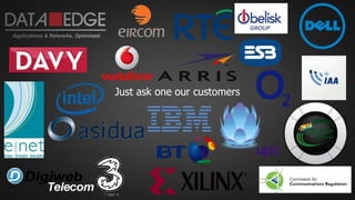 Just ask one our customers
 