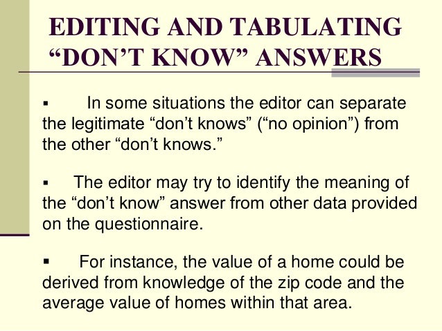 Types of editing in research image