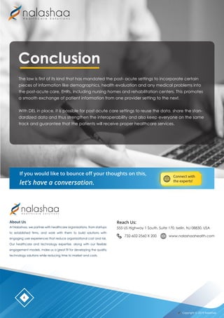 If you would like to bounce oﬀ your thoughts on this,
let’s have a conversation.
Connect with
the experts!
About Us
At Nal...