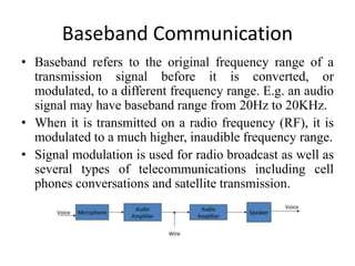 Data encoding and modulation | PPTX