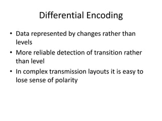 Data encoding and modulation | PPTX