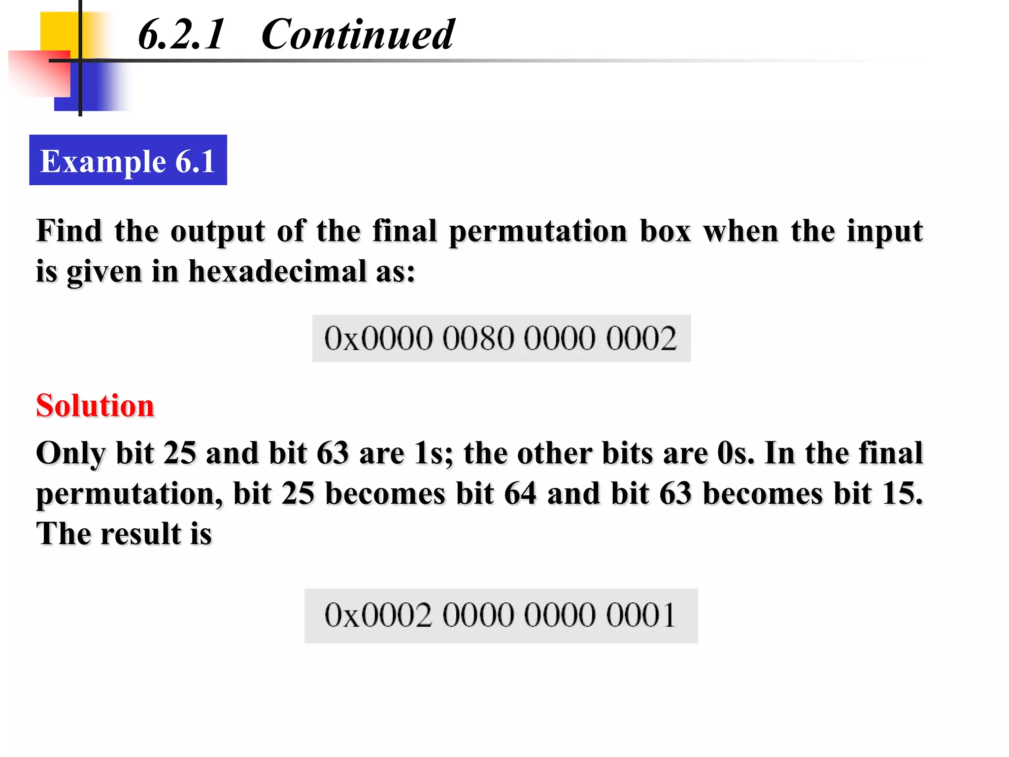 Data encryption standard | PPT
