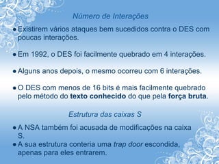 Data encryption standard DES & 3DES | PDF
