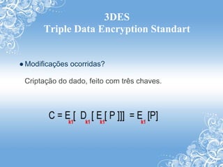 Data encryption standard DES & 3DES | PDF