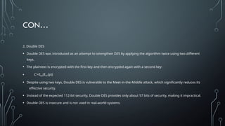 Comprehensive Overview of Data Encryption Standard (DES) and Its ...