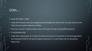 Comprehensive Overview of Data Encryption Standard (DES) and Its ...