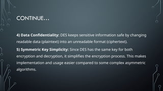 Comprehensive Overview of Data Encryption Standard (DES) and Its ...