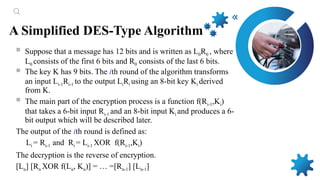 Data Encryption Standard (DES) and Alternatives.pptx