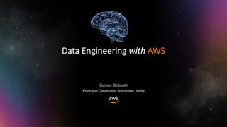 Suman Debnath
Principal Developer Advocate, India
Data Engineering with AWS
 