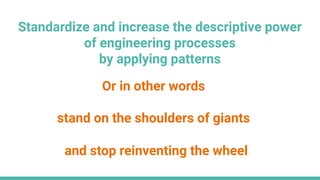 Data engineering design patterns | PPT