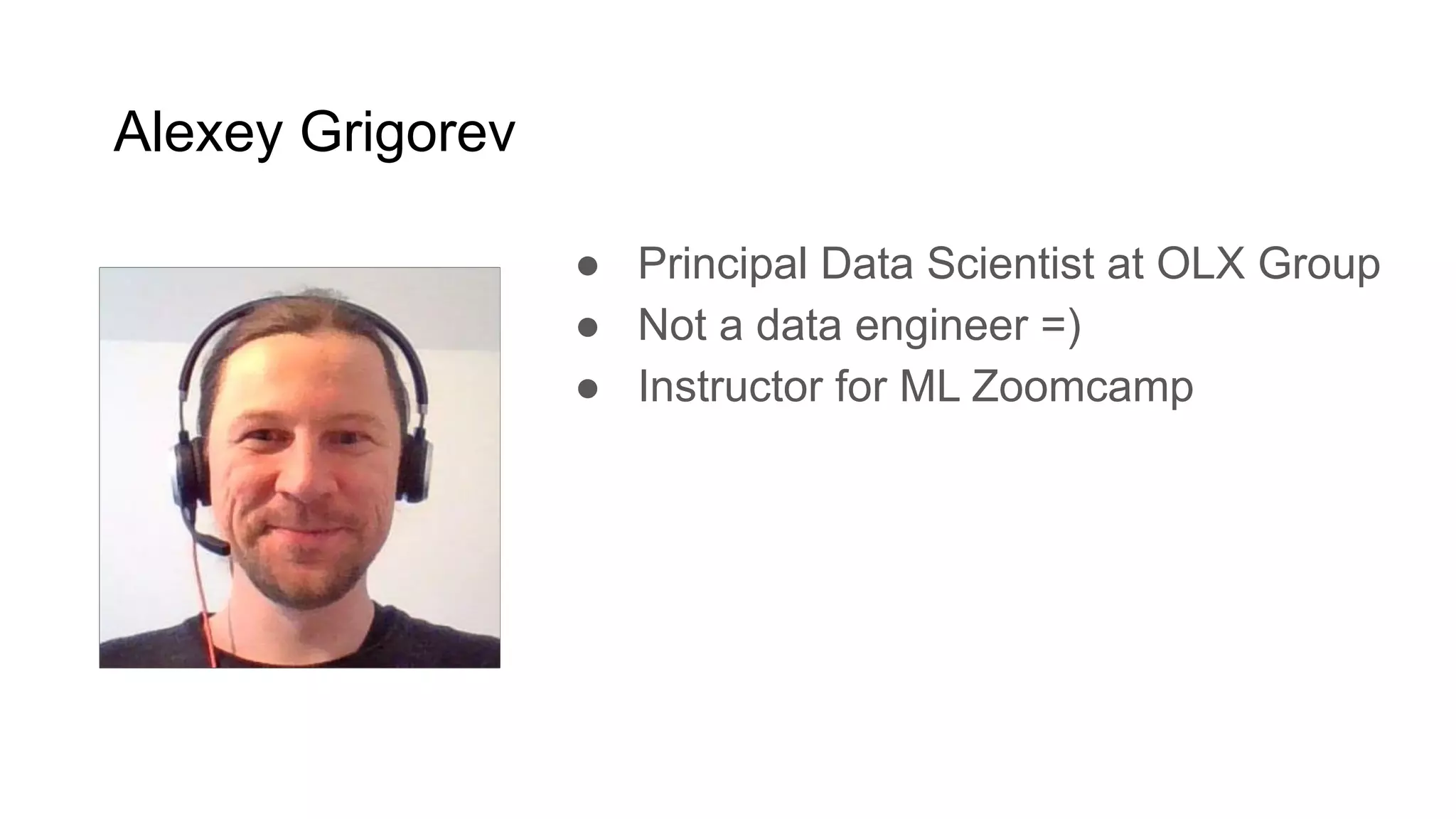 Data engineering zoomcamp introduction | PDF