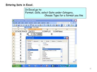 Data entry in Excel and SPSS | PPTX