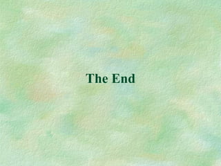 The End
 