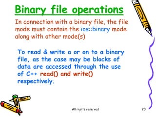 Data file handling | PPTX