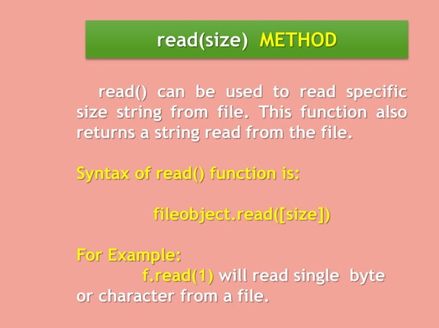 Data File Handling in Python Programming | PPT