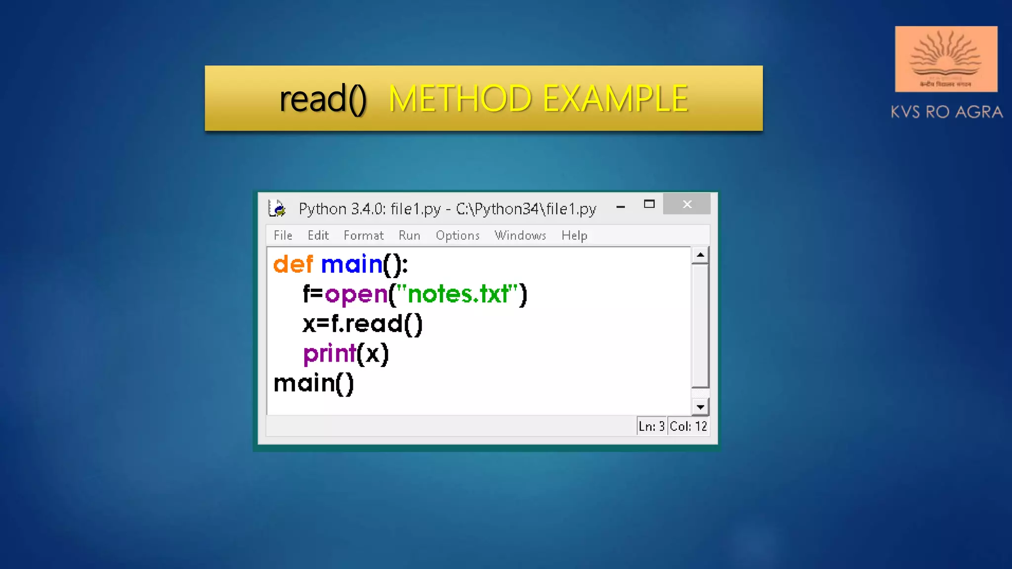 Data file handling in python reading & writing methods | PPTX