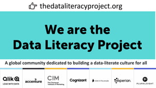 Copyright@STKI_2019 Do not remove source or attribution from any slide or graph 15
thedataliteracyproject.org
A global community dedicated to building a data-literate culture for all
 