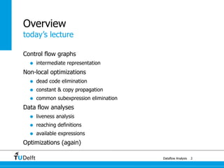 Dataflow Analysis | PDF