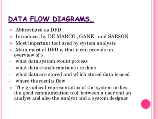 Data flow diagrams | PPTX