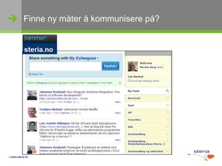 Finne ny måter å kommunisere på?