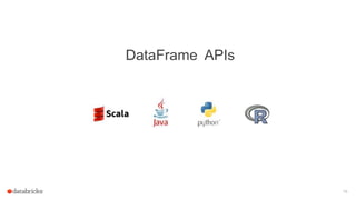 16
DataFrame APIs
 
