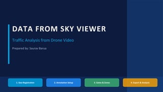 Datafromsky User Interface DataFromSky_Tutorial.pdf drone traffic data analysis | PDF