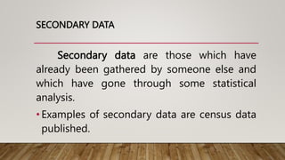 Data Gathering Methods - Math 7 4th Quarter | PPT
