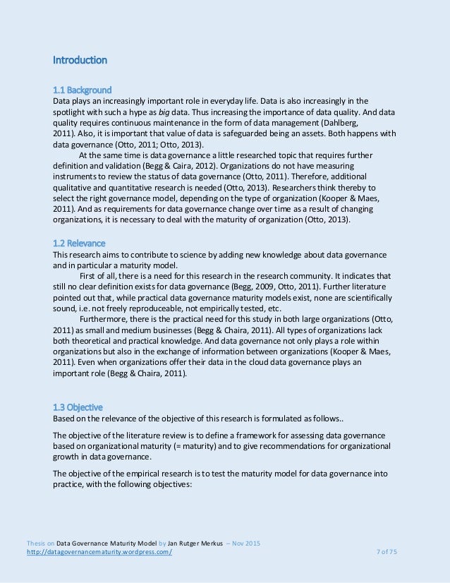 Maturity model thesis 08 picture