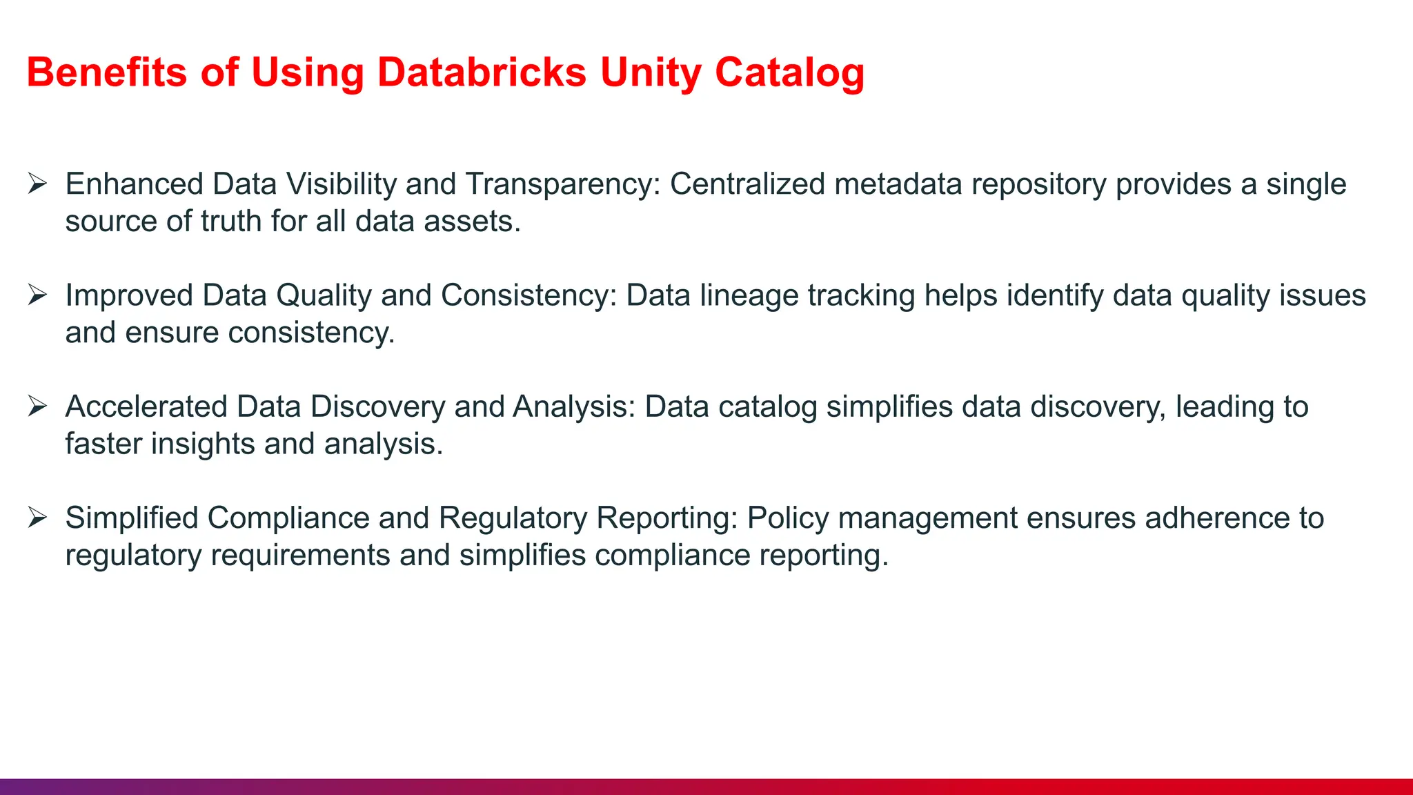 Data governance with Unity Catalog Presentation PPTX